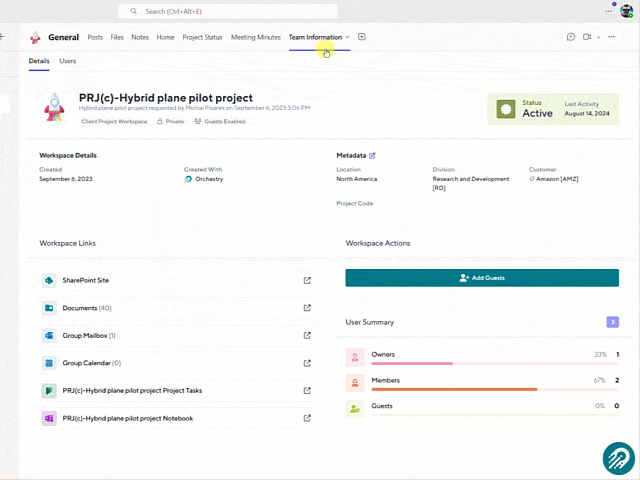 GIF of a guest request submission