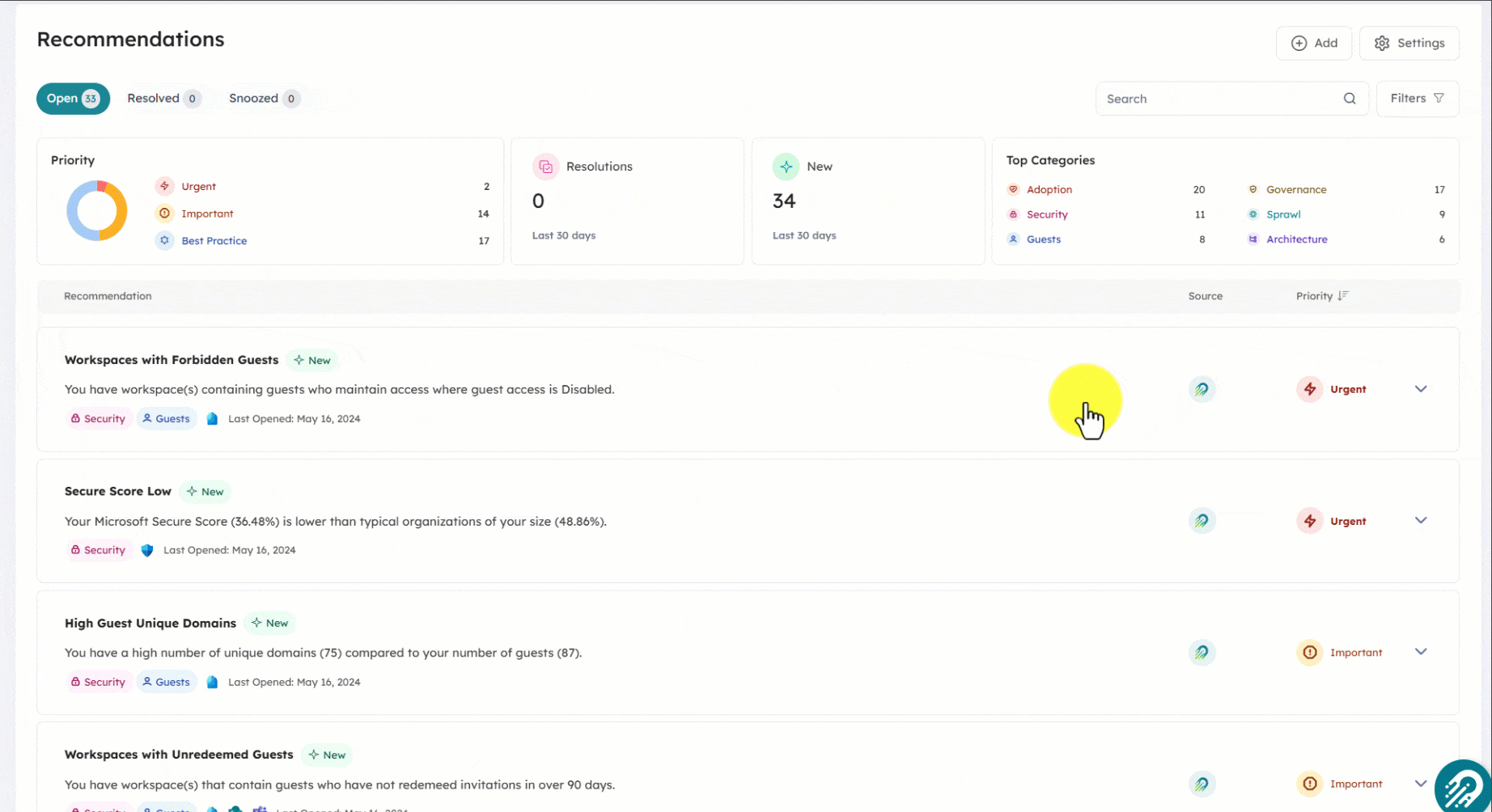 Recc - Overview - Orch Recs-min